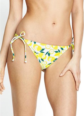 Resort Triangle Bikini Set - Fruit Print