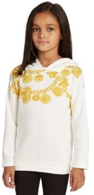 Versace Toddler's & Little Girl's Gold Chain Hoodie