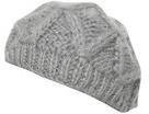 Dorothy Perkins Womens Grey Knitted Beret Hat- Grey