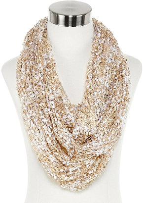 JCPenney MIXIT Mixit Woven Confetti Infinity Scarf