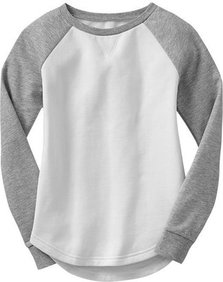 Old Navy Girls Raglan-Sleeve Sweatshirts