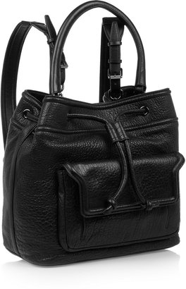 McQ Textured-leather backpack