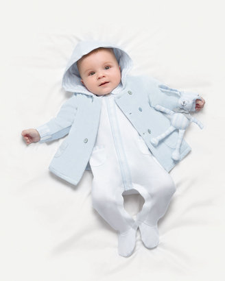 Tartine et Chocolat Pajamas & Bunny Newborn Gift Set, Light Blue