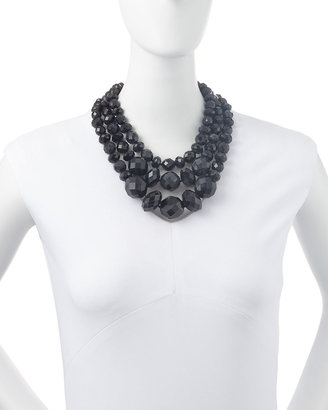 Kate Spade Give It A Swirl Faceted Bead Necklace