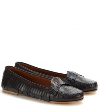 Tomas Maier Leather Moccasins