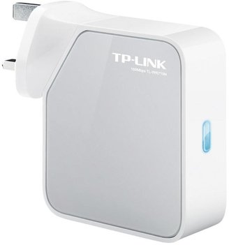 TP Link TL-WR710N 150Mbps Portable Modem Wi-Fi Router - Grey/White