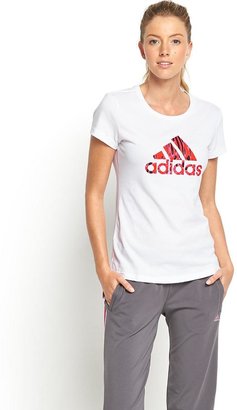 adidas Logo T-shirt - White