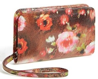 Hobo 'Jess' Print Leather Phone Wallet