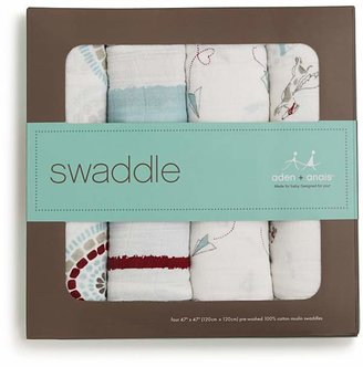Aden + Anais Liam the Brave Swaddle - Pack of 4