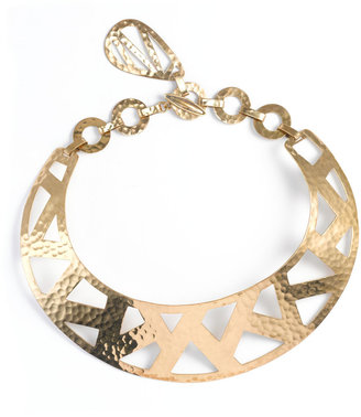 Josie Natori Geometric Gold Necklace