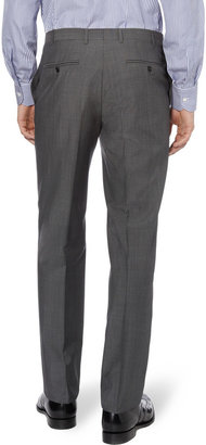 Canali Grey Wool Travel Suit