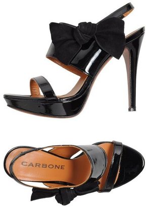 CARBONE Platform sandals