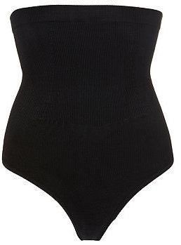 Charlotte Russe High-Waisted Control Top Thong Panties