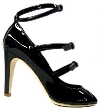 Marc by Marc Jacobs Triple Strapped Black Heels