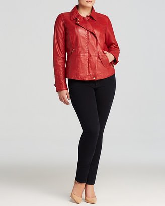 Marina Rinaldi Plus Edonista Leather Jacket