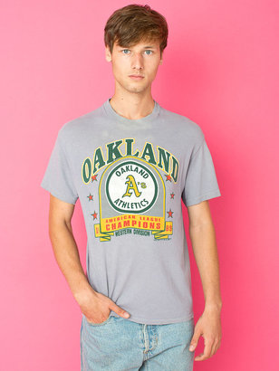 American Apparel Vintage Oakland A's American League Champions T-shirt
