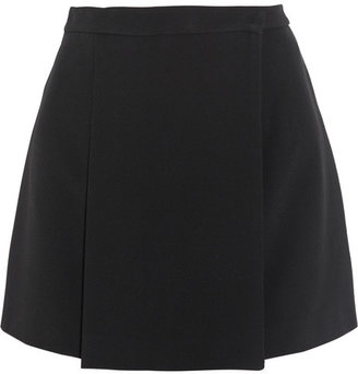 Miu Miu Pleated cady mini skirt
