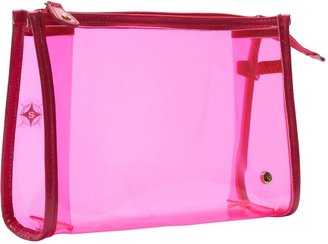 Stephanie Johnson Miami Pink Medium Zip Cosmetic Bag