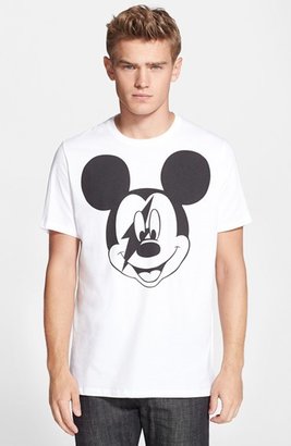 Neil Barrett 'Mickey Mouse Lightning' Graphic T-Shirt