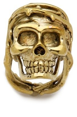Monserat De Lucca Skull Ring