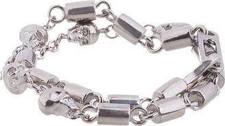 Alexander McQueen Silver Rifle Chain Bracelet