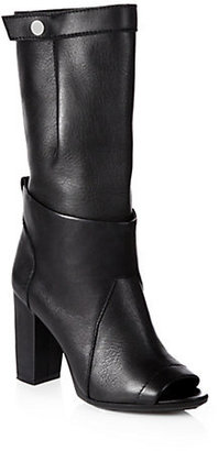 3.1 Phillip Lim Issa Leather Mid-Calf Boots