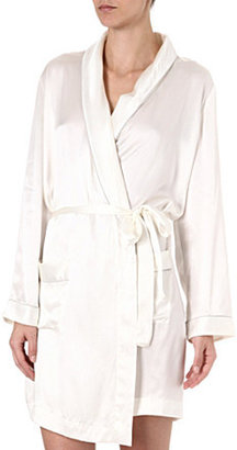 Bodas Silk short robe