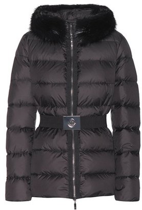 Moncler Fabreges Down Jacket With Detachable Fur Trim