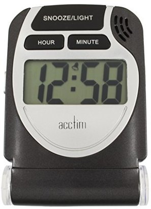 Acctim 13253 Smartlite® Travel LCD Alarm, Black
