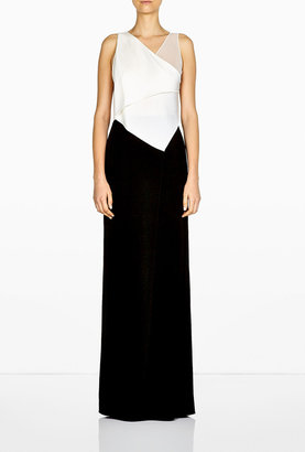 3.1 Phillip Lim Front Draped Gown