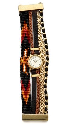 Sara Designs Woven Magnetic Watch
