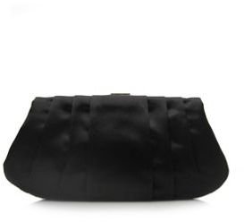 Nine West Black Bridal Pleated clutch bag