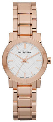 Burberry Women's Small Round Rose Gold Watch