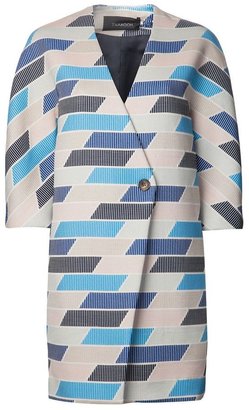 Thakoon geometric pattern coat