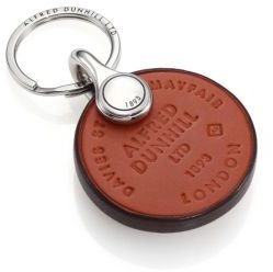 Dunhill ID Tag Leather Key Fob