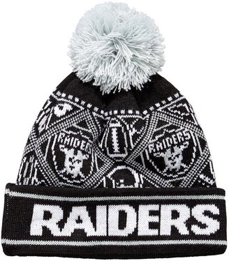 New Era Junior Oakland Raiders Knitted Hat