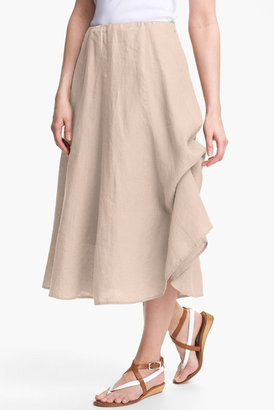 Eileen Fisher A-Line Linen Skirt