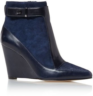 French Connection Berne wedge ankle boots