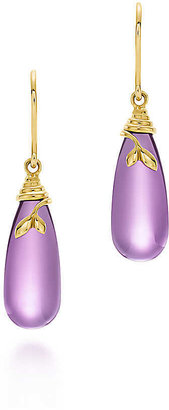 Paloma Picasso Olive Leaf Drop Earrings