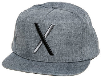 10.Deep The Larger Living Snapback Hat in Heather Grey