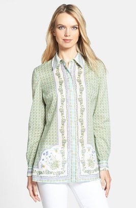 Tory Burch 'Carly' Floral Print Shirt