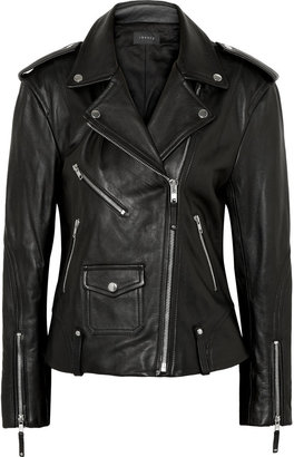 Theory Dalayan leather biker jacket