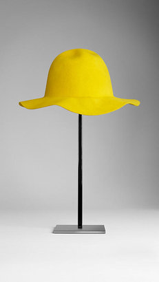Burberry The Campaign Hat in Rabbit Felt