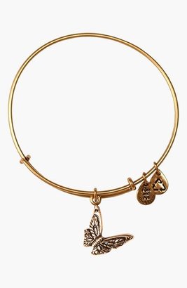 Alex and Ani 'Butterfly' Expandable Wire Bangle