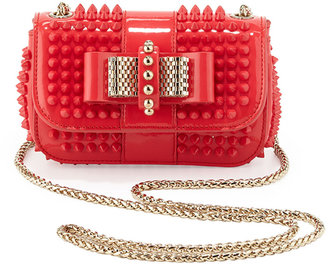 Christian Louboutin Sweety Charity Spiked Crossbody Bag, Pink