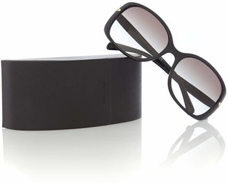 Prada Sunglasses Women`s grey gradient rectangular sunglasses