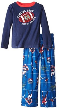 Komar Kids Big Boys' Football Cozy Fleece Pajama Set