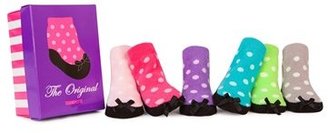 Trumpette 'Ballet Slipper' Polka Dot Socks (6-Pack)(Nordstrom Exclusive)(Baby Girls)