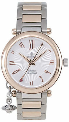Vivienne Westwood Women's Silver Orb Rose Gold Watch