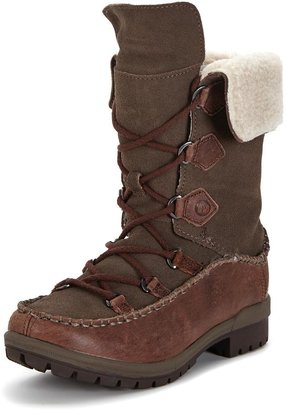 Merrell Emery Shearling Trim Leather Boots